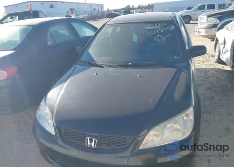 2005 Honda Civic Vp from USA, damaged, VIN 1HGEM22185L047361
